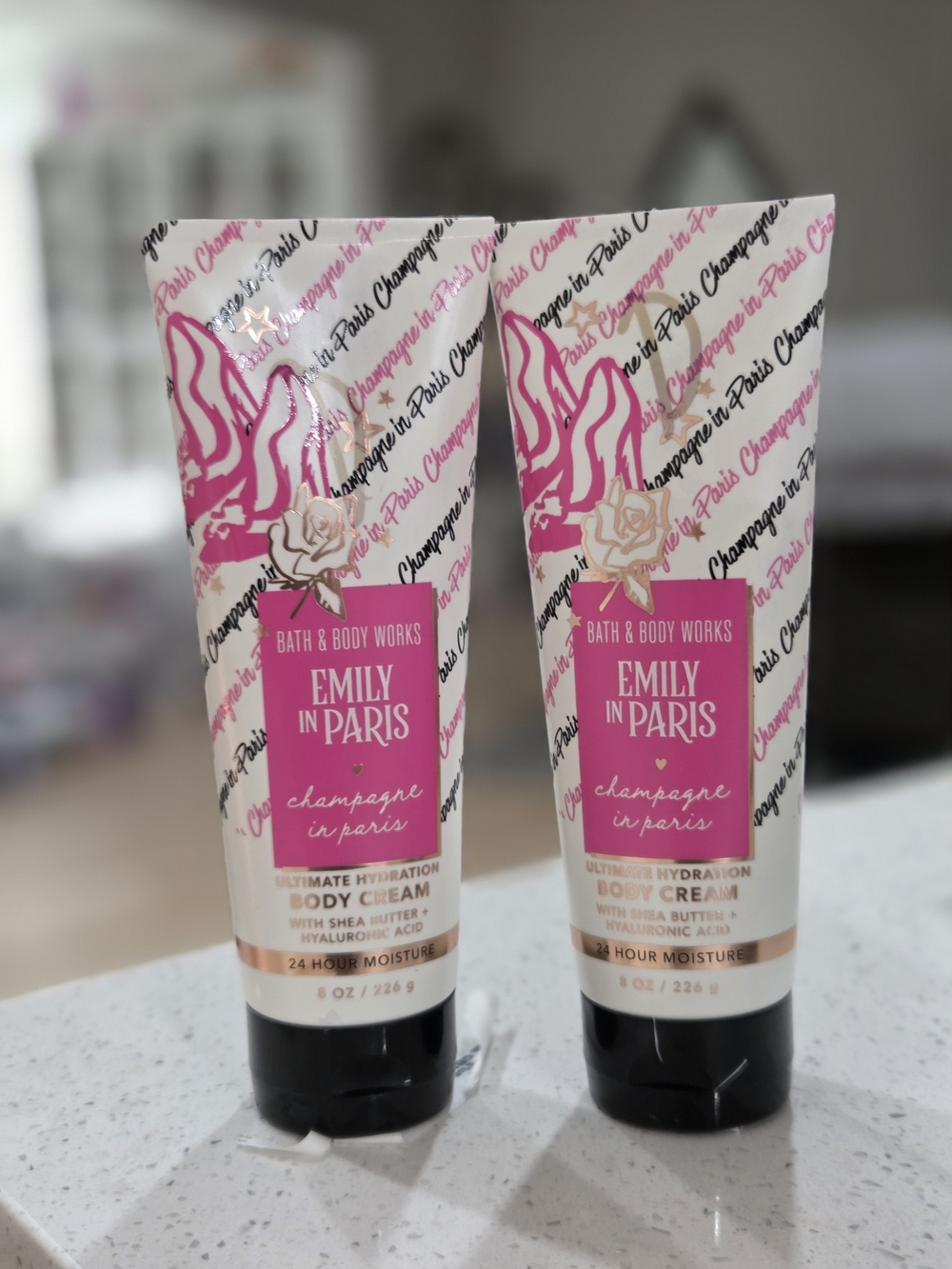 Bath & Body Works Emily in Paris Champagne in Paris Body Cream - X2 (Now Disc)